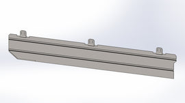 Swing Gate, 113.25"L Replacement for Double M Tables with a 21' wide cutting area. Due to size & weight, this part can only ship by truck. Please contact Slagger Parts to order. parts@slagger.com or 800-831-0944