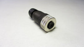 Connector, M12, 5 Pin, Female Receptacle