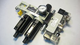Regulator w 1/4" Ports, + Single L1 Valve Assembly