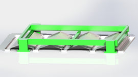 Slider Slag Removal System for 5kw Laser Tables