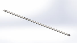 Slagger Driveshaft w Keys, 1.5"OD x 79.25", (2) per table. For Slagger Double M tables with a 15' wide cutting area.