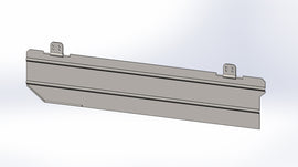 Swing Gate, 77.25"L Replacement for Double M Tables with a 15' wide cutting area. Due to size & weight, this part can only ship by truck. Please contact Slagger Parts to order. parts@slagger.com or 800-831-0944