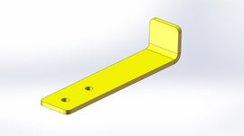 Limit Switch Stop Brkt, Used on all Slagger M, Xcel, Evo & Plus Tables
