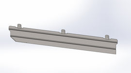 Swing Gate, 119.5"L Replacement, M Tables with a 11' wide cutting area. Due to size & weight, this part can only ship by truck. Please contact Slagger Parts to order. parts@slagger.com or 800-831-0944