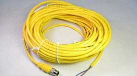 72 foot, 4-Wire Cable w M12, 4-Pin, Straight Male Conn
