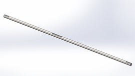 Slagger Driveshaft w Keys, 1.5"x 85.25", 16' Double M