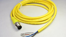 78'', 5-Wire Cable w M12, 5 Pin, Male, Straight Conn