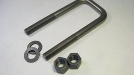 U Bolt , 5/8, 3-1/8" W/Nuts & Wash