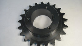 Sprocket, 80 Chain, 21 Tooth. Used with P/N 2007616. Used on all Slagger tables from Ser# T-925 to current. All non-Slagger Plus tables prior to Ser# T-925 contact Slagger Parts to verify use. parts@slagger.com or 800-831-0944